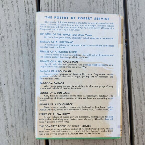 The Spell of the Yukon Robert Service-1916-HardCover - Picture 3 of 5